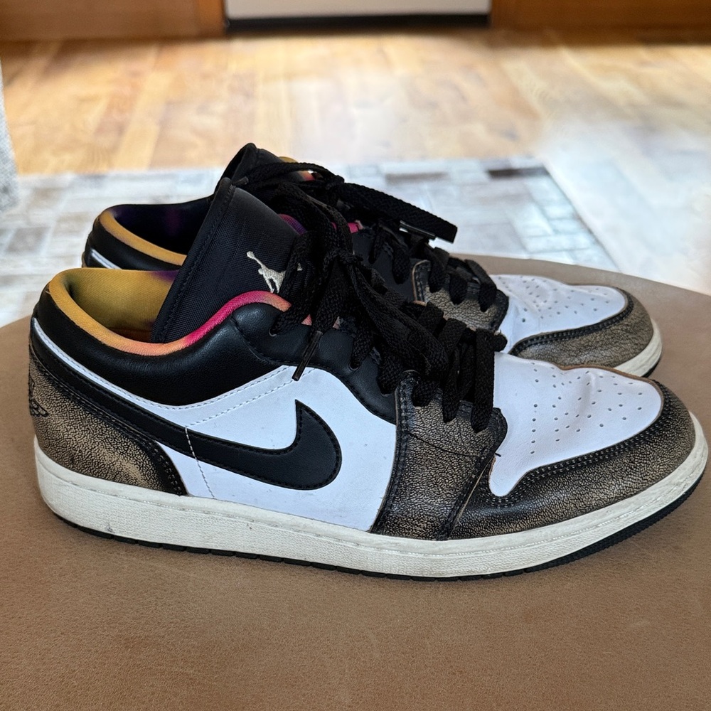 Air Jordan 1 Low SE - Size 10 - Wear Away Tan Colorway